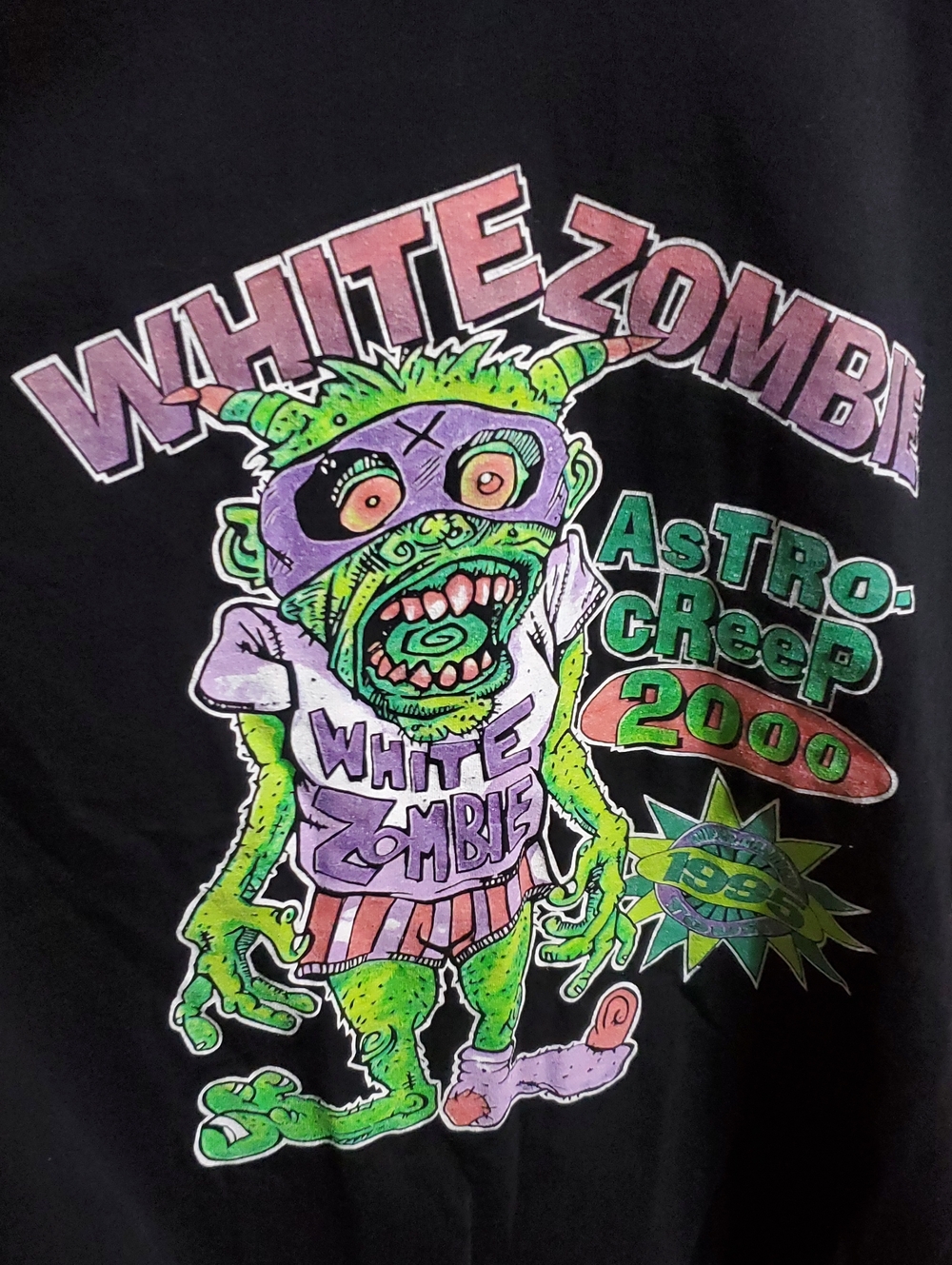 White Zombie Astro Creep 2000 1995 Tour Shirt
